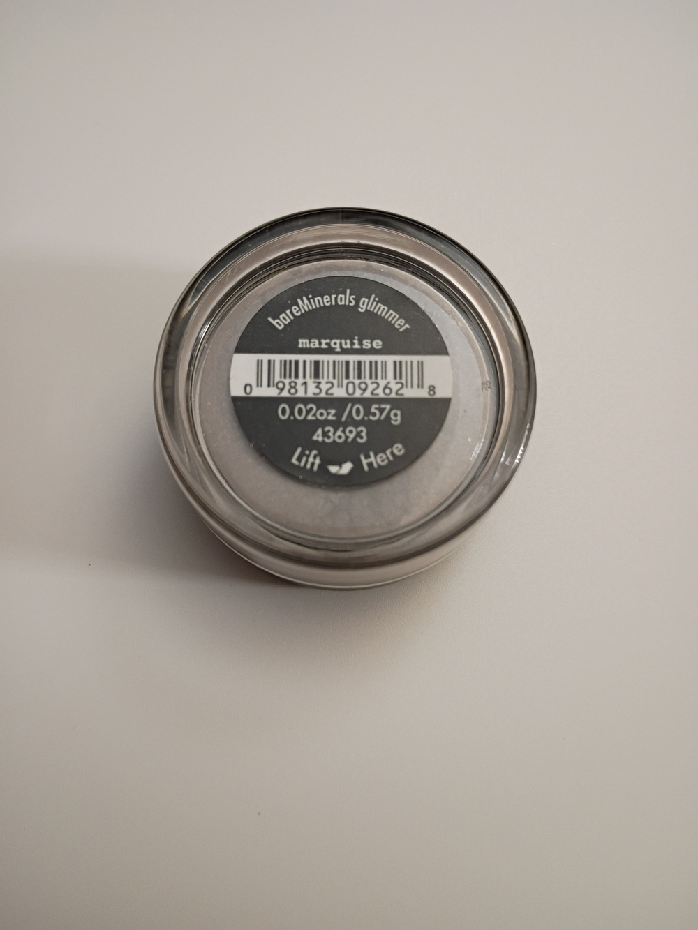 bareMinerals Glimmer Loose Eyeshadow - Silver Shade